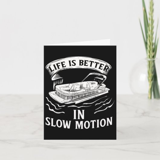 ポントゥーンポントーン漫画パントゥーンポントゥーンボートレイク カード (正面)