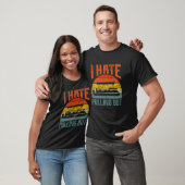 ポントゥーン愛好家のためのレトロボアデザイン Tシャツ (ユニセックス)