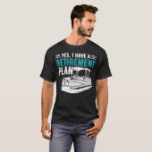 ポントゥーン退職プランTシャツ Tシャツ (正面フル)