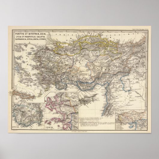 ポントス・エ・ビチニア，アジア，リュキア・エ・パンフィリア ポスター (正面)