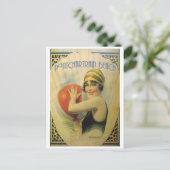 ポントチャートレインビーチポスターカード ポストカード (スタンド正面)