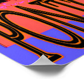 ポントチャートレインビーチヴィンテージポスター3 ポスター (角)