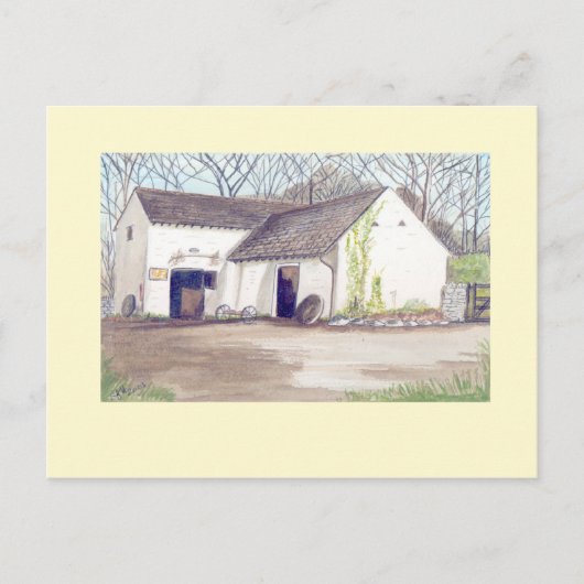 ポントランfaithの工場の葉書 ポストカード (正面)