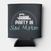 ポントーンパーティーのスローモーション 缶クーラー (正面)