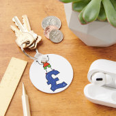 ポンドに立って キーホルダー