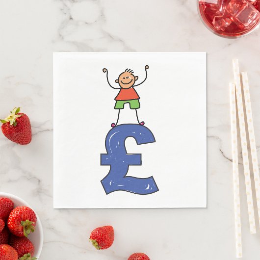 ポンドに立って スタンダードランチョンナプキン