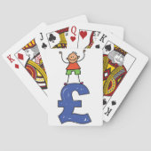 ポンドに立って トランプ (裏面)