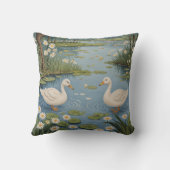 ポンドサイドの静けさ クッション (裏面)