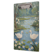 ポンドサイドの静けさ クリップボード (左)