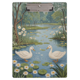 ポンドサイドの静けさ クリップボード