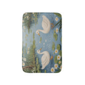 ポンドサイドの静けさ バスマット (正面縦)