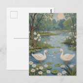 ポンドサイドの静けさ ポストカード (正面/裏面)