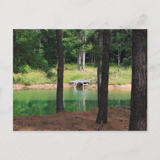 ポンドサイド波止場 ポストカード (正面)