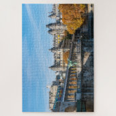 ポンドビルハケイム上の空中地下鉄-フランス、パリ ジグソーパズル (縦)