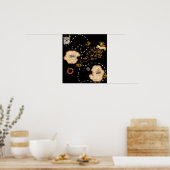 ポンドマイルの宝石地図 ポスター (キッチン)