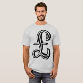 ポンド記号 Tシャツ (正面フル)