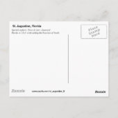 ポンド・ド・レオンと泉の青春 ポストカード (裏面)