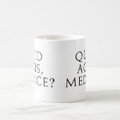 ポンドAgis、Mediceか。 コーヒーマグカップ (中央)