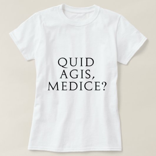 ポンドAgis、Mediceか。 Tシャツ (デザイン正面)