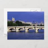 ポンヌフ橋はパリ最古の橋であるフランス ポストカード (正面/裏面)