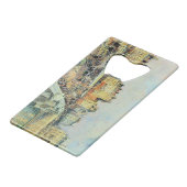 ポンヌフ、午後、サンライトカミーユピサロ クレジットカード栓抜き (裏面アングル)