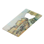 ポンヌフ、午後、サンライトカミーユピサロ クレジットカード栓抜き (正面アングル)