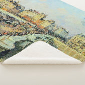 ポンヌフ、午後、サンライトカミーユピサロ シェルパブランケット (3/4)