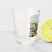 ポンヌフ、午後、サンライトカミーユピサロ ショットグラス (左)