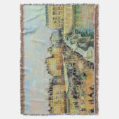 ポンヌフ、午後、サンライトカミーユピサロ スローブランケット (正面縦)