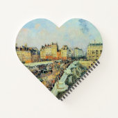 ポンヌフ、午後、サンライトカミーユピサロ ノートブック (裏面)