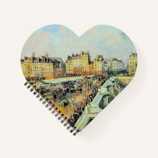 ポンヌフ、午後、サンライトカミーユピサロ ノートブック (正面)