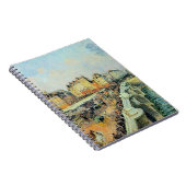 ポンヌフ、午後、サンライトカミーユピサロ ノートブック (右側)