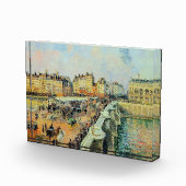 ポンヌフ、午後、サンライトカミーユピサロ フォトブロック (右)