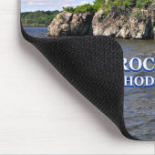 ポンハムロックスライトハウスロードアイランドマウスパッド マウスパッド (コーナー)