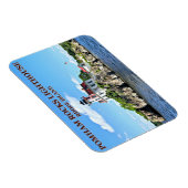 ポンハムロックライトハウスロードアイランドフレキシマグネット マグネット (右側)