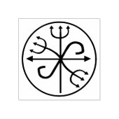 ポンバ・ギラ女神デザインゴム印ツール ラバースタンプ (インプリント)