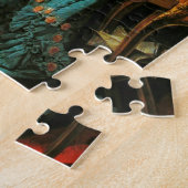 ポンパドゥールマダムバイフランソワスブーシェ ジグソーパズル (側面)