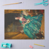 ポンパドゥールマダムバイフランソワスブーシェ 薄葉紙 (クラフト)