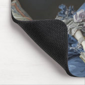 ポンパドール吹夫人のブルーバブルガム マウスパッド (コーナー)