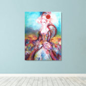 ポンパドール夫人 キャンバスプリント (インサイチュ (ウッドフロア))