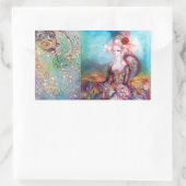 ポンパドール夫人 長方形シール (バッグ)