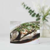 ポンパノウィンドディルソースレシピ ポストカード (スタンド正面)