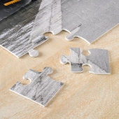 ポンビル近くのハウスボート係留 – パリ ジグソーパズル (側面)