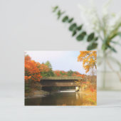 ポンピングステーションブリッジグリーンフィールドMA ポストカード (スタンド正面)