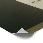 ポンピーの胸像（紀元前106-48年）紀元前60年（大理石） ポスター (角)