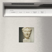 ポンピーの胸像(紀元前106-48年)紀元前60年(大理石) マグネット (インサイチュ (食洗機))