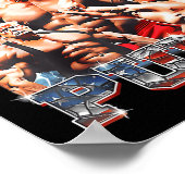 ポンプでアメリカを再び強くするトランプ2024 ポスター (角)