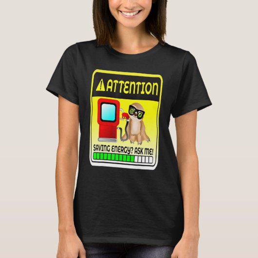 ポンプのエネル救ギー価格の上昇 Tシャツ (正面)