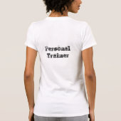 ポンプは、それをポンプでくみます! Tシャツ (裏面)
