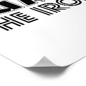 ポンプアイアンポンプカバージムトレーニングポスター ポスター (角)